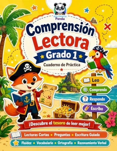 Comprensión Lectora Grado 1 book cover