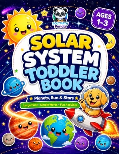 Solar System Toddler Book book cover